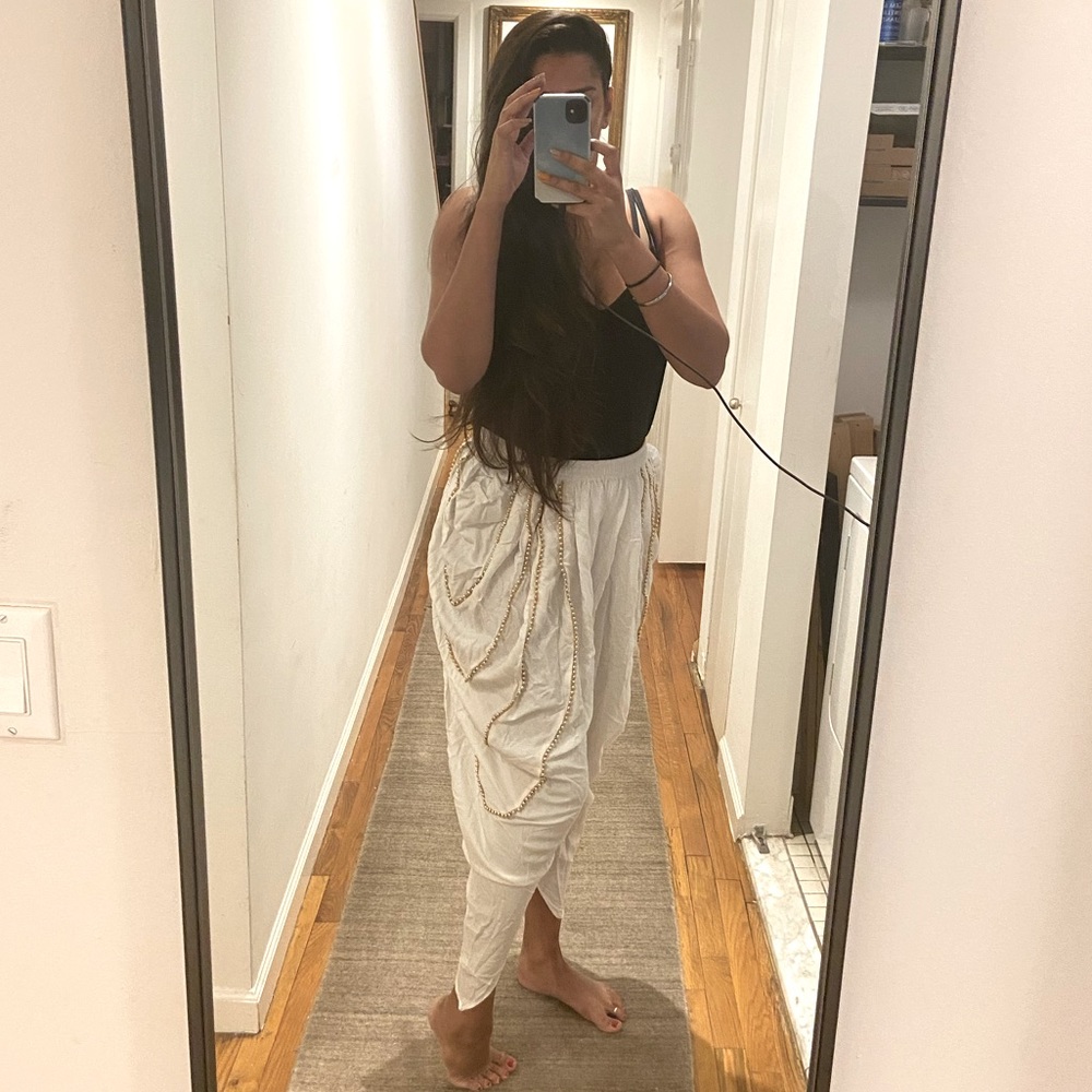 Bollywood Lightweight Pants/Harem Pants/Beach Pants/Boho Pants, S-M